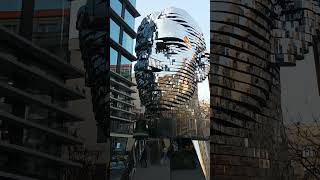 Franz Kafka  Rotating Head by David Cerny Prag praha prague city art tourism travel [upl. by Avihs879]