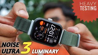 Noise Ultra 3 Luminary Smartwatch Detailed Review ⚡⚡ 1st Ever Personalized Alert Smartwatch ⚡⚡ [upl. by Mcmaster]