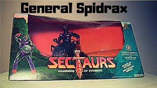 1985 Sectaurs General Spidrax with Spiderflyer MIB [upl. by Huber293]