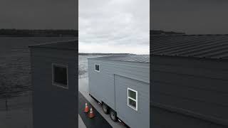 No worries about getting your tiny home to you 🚛🏡 tinyhouse shorts home [upl. by Skipton]