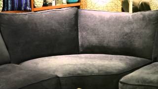 Jonathan Louis Gypsy Graphite 4Piece Sectional [upl. by Rochus]