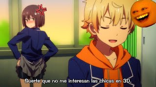 Este hombre es jotto 😂  Anime momentos divertidos  Anime crack español  animeme [upl. by Ahsenik]