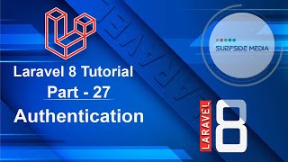 Laravel 8 Tutorial  Authentication [upl. by Dnomzed153]