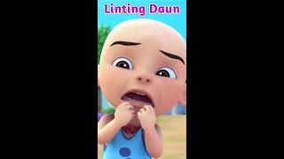 Linting Daun  upin ipin  Shorts [upl. by Sueddaht736]