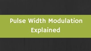 What is Pulse Width Modulation How to generate PWM signal  Pulse Width Modulation Explained [upl. by Ykroc]