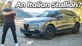 Alfa Romeo Stelvio 2021 review  hotter than BMW X3 and Audi Q5 We think so  Chasing Cars [upl. by Elmajian]