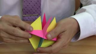 MATEMÁTICAS RECREATIVAS A UN CLICK  Octaedro en origami [upl. by Treborsemaj761]