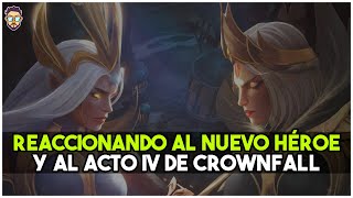 Dota 2 REACCIONANDO AL ACTO IV DE CROWNFALL Y AL NUEVO HÉROE KEZ  Pancho Justo [upl. by Lolande]