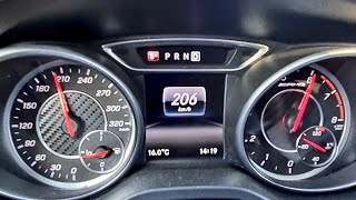 Mercedes A45 AMG W176 412KM 600NM stage 1 ☆acceleration☆ [upl. by Adorne]