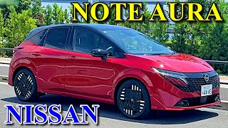 2024 NISSAN NOTE AURA NEW  exterior amp interior overview [upl. by Raffaj538]