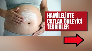 Hamilelik Çatlakları Nasıl Önlenebilir Hangi vitaminler ve kremler kullanılmalı [upl. by Aiht903]