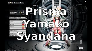 Prisma Yamako Syandana Baro Kiteer Warframe [upl. by Fisa114]