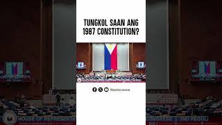 Tungkol saan ang 1987 Constitution [upl. by Lauber]