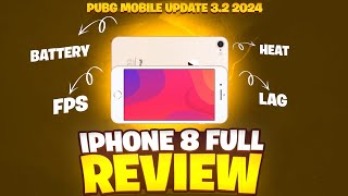 iPhone 8 Full Review 2024  After Pubg Mobile 32 Update 🔥 Sadistic Gaming [upl. by Stringer846]