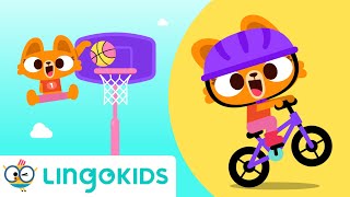 EXERCISE SONG 🤸🎶  Songs for kids  Lingokids [upl. by Neerual]