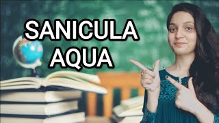 SANICULA AQUA HOMOEOPATHIC MEDICINEEXPLAINED WITH ALLEN KEYNOTES DRDEEKSHA [upl. by Charteris397]