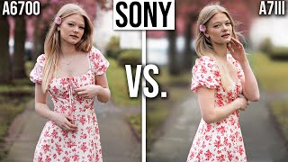 SONY a6700 vs SONY A7iii  Buy APSC Flagship or FullFrame Autofocus BODY for Photography 2024 [upl. by Aihtnys780]