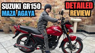 Suzuki Gr150 Detailed Review  Ride Test [upl. by Linneman]