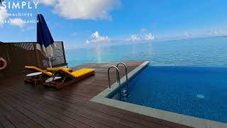 Pullman Maldives Maamutaa Resort  2 Bedroom Ocean Pool Villa Room Tour [upl. by Fabrienne946]