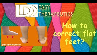 Flat Feet exercise  How to correct flat feet  Fix Flat feet amp fallen arches  Increase Arch height [upl. by Nicoline]