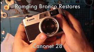 Romping Bronco Restores Canonet 28 [upl. by Inaja]