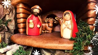 Come realizzare un fiabesco presepe di Thun  How to do a magical Thun crib [upl. by Imarej]