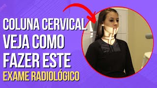 Posicionamento radiológico da coluna cervical [upl. by Nosral]