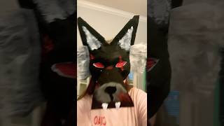 First ever dog mask Theme Demon wolf [upl. by Nere]