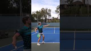 USTA 45 cant return D1 serves tennis shorts [upl. by Ayhtin]