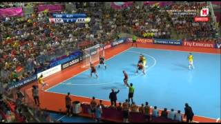 Futsal Tailandia 2012 Final completa España 2  3 Brasil [upl. by Moretta]