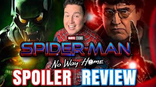 SpiderMan No Way Home SPOILER REVIEW Easter Eggs amp Post Credits Explained [upl. by Lasonde]