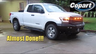 Rebuilding a Wrecked 2012 Toyota Tundra Part 8 [upl. by Tara51]