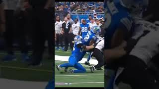 Alex Anzalone injury vs Jaguars [upl. by Eikin]