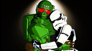 Guardsman and Stormtrooper Team Up  Animation  Galactic Heresy [upl. by Hnao535]