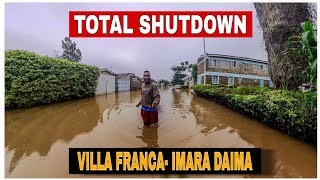 Total Shutdown in VILLA FRANCA Estate After Heavy Floods storm the Estate [upl. by Arnaud]