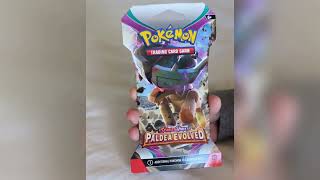 Chill Pokemon Card Opening Paldea Evolved 3 🤙 [upl. by Noremmac]