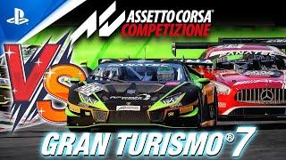 Assetto Corsa Competizione PS5 Better Than Gran Turismo 7 [upl. by Aerdnahs]