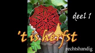 Haken  tutorial 591 t Is herfst deel 1 [upl. by Hollister569]