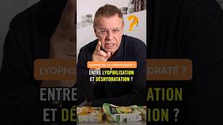 Lyophilisation ou déshydratation lyophilisation deshydratation [upl. by Melita]