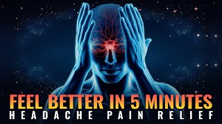 Quick Migraine Headache Pain Relief 174 Hz Music  Alpha Waves Heals migraine Nausea and Headache [upl. by Ashby]