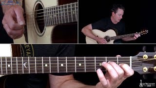 Bach Prelude BWV 999 Guitar Lesson [upl. by Sherurd]