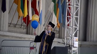 Ross Teixeira Graduation Speech  UC Berkeley 17 [upl. by Wiebmer]