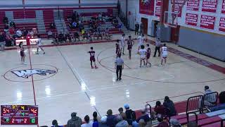 Wolcott High School vs Naugatuck Boys Varsity Basketball [upl. by Alhahs]