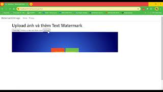 Chèn watermark với Text và Logo vào hình ảnh trong ASP Net Core [upl. by Cinderella697]