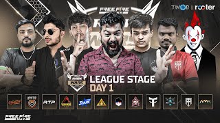 League Stage Day 1  Rank War S2  ogelite nonstopgaming tsgarmy classyfreefire [upl. by Eikcin]