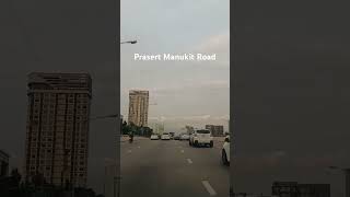 Prasert Manukit Road Bangkok Thailand PrasertManukitRoad Highway Travel Thailand ModernTalking [upl. by Cumings]