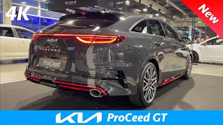 KIA ProCeed GT 2022  First FULL Review in 4K  Exterior  Interior 16 TGDi 204 HP Price [upl. by Goldfinch]