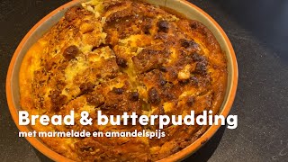 Broodpudding met boter en spijs – Recept  Samen koken met Allerhande [upl. by Hirst]