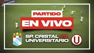 SPORTING CRISTAL 2  1 UNIVERSITARIO POSTPARTIDO COMENTARIOS GOLES Y RESUMEN  LIGA 1 [upl. by Hammock]