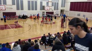 Graham Kapowsin  Mt Rainier High School Volleyball 4A District Tournament 111524  Set 3 of 4 [upl. by Hsan]